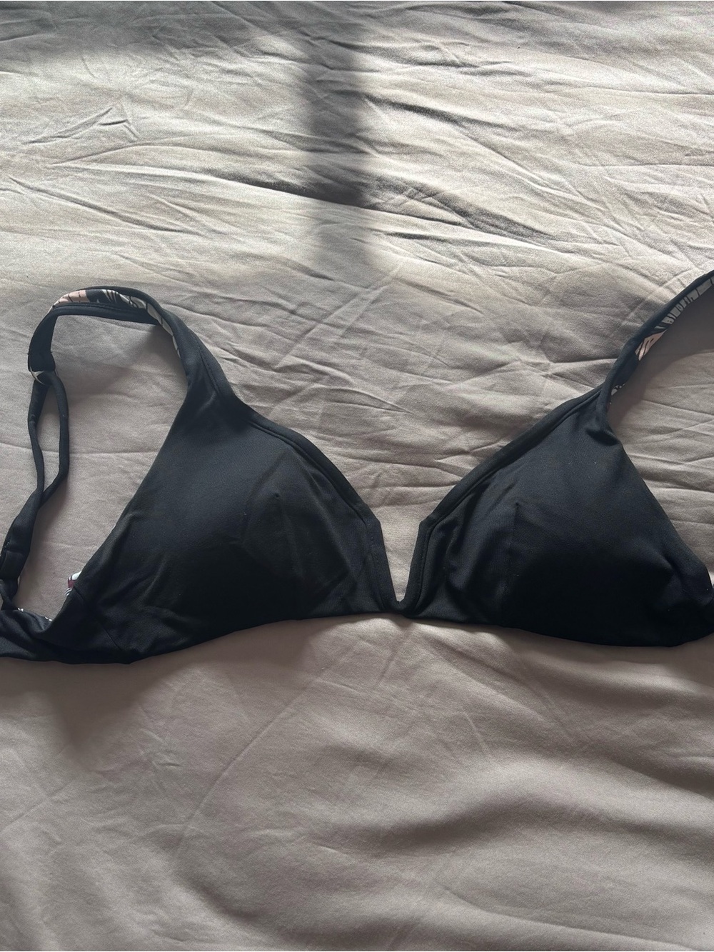 Maaji Black Triangle Bikini Top